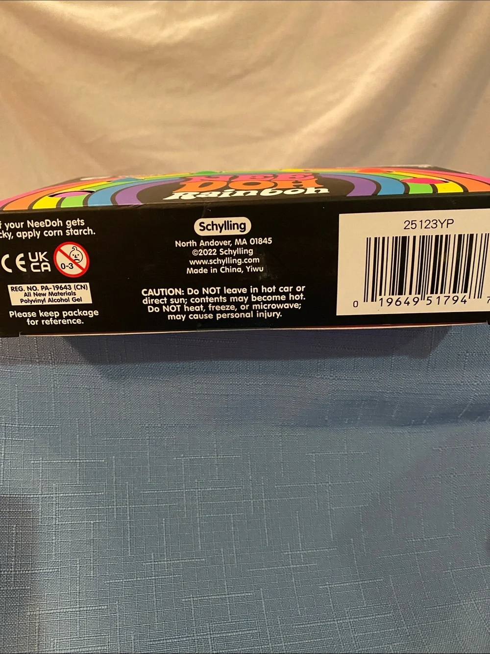 Rare NeeDoh Rainboh Rainbow Squeeze Toy Set - Multicolor